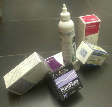 Medikamentenspende von Dr.med.vet. Käthi Brunner. Herzlichen Dank!